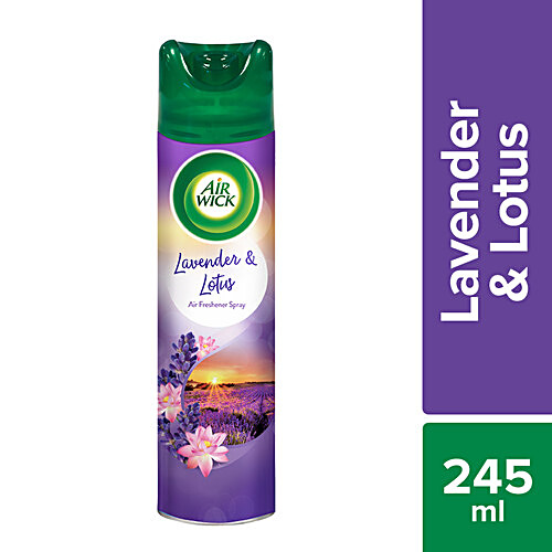 AIRWICK Air Freshener Spray, Lavender & Lotus 245 ml