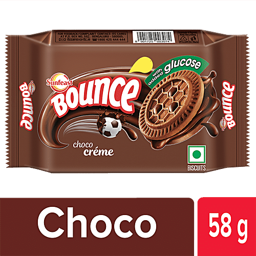 SUNFEAST Bounce Creme Biscuits - Choco 58 g