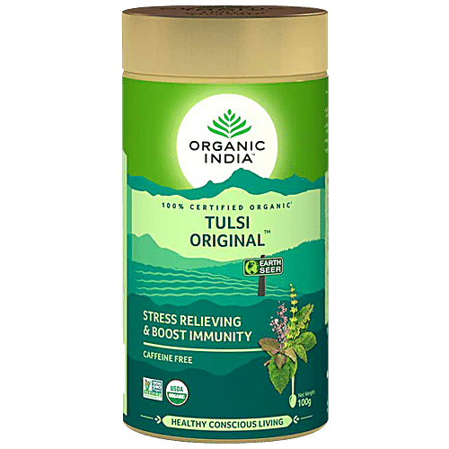 ORGANIC INDIA Original Tulsi Tea 100 g