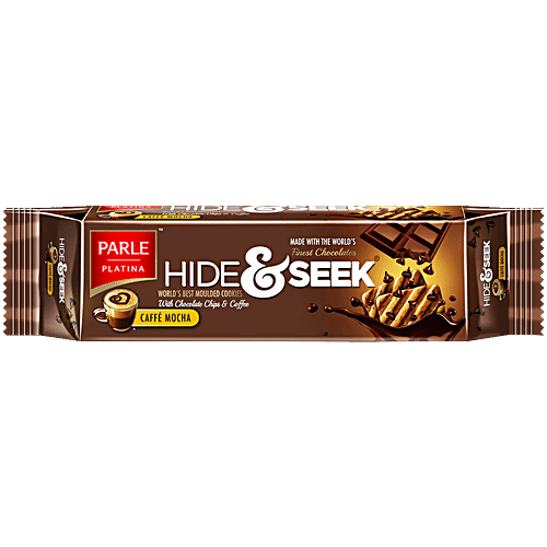 PARLE Platina Hide & Seek Caffe Mocha Coffee Flavoured Cookies 100 g