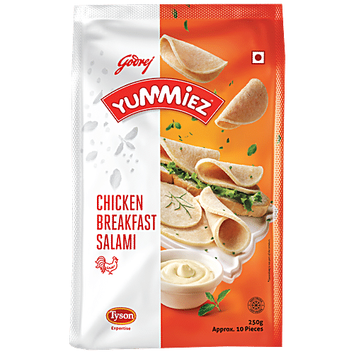 GODREJ YUMMIEZ Yummiez Chicken Breakfast Salami 250 g