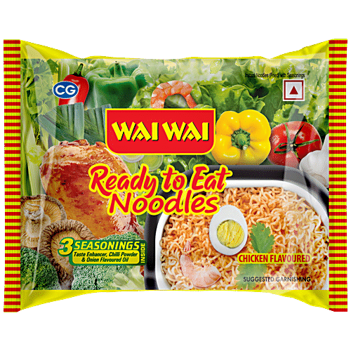 WAI WAI Ready To Eat Chicken Noodles 70 g