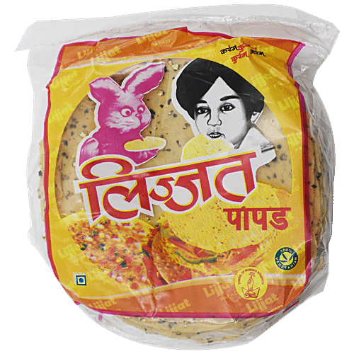 LIJJAT Papad - Punjabi Masala 200 g