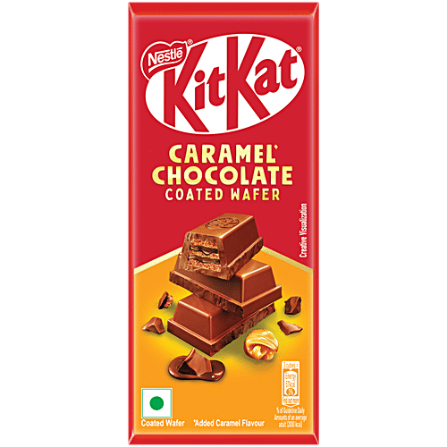 NESTLE  Kitkat Caramel Chocolate Coated Wafer 50 g