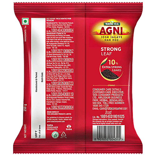 TATA TEA AGNI Tea 250 g