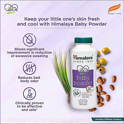 HIMALAYA Baby Powder - Paraben Free 100 g