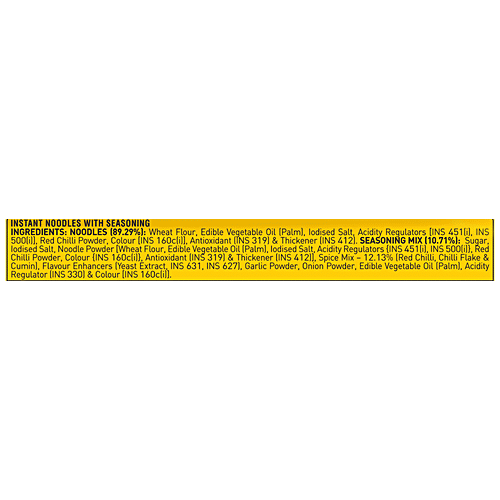 TOP RAMEN  Fiery Chilli Instant Noodles 240 g