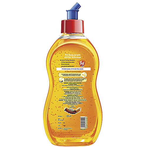 PRIL Tamarind Shine Specialist Dishwash Liquid Gel 225 ml