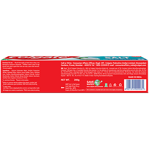 COLGATE Active Salt Toothpaste 200 g