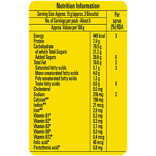 BRITANNIA Marie Gold Biscuits 68 g