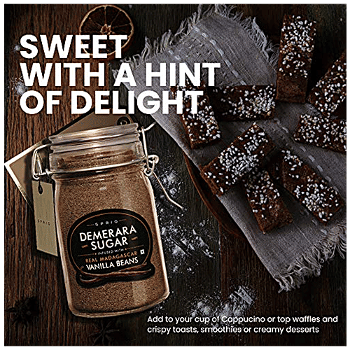 SPRIG Demerara Sugar - Vanilla Beans 175 g