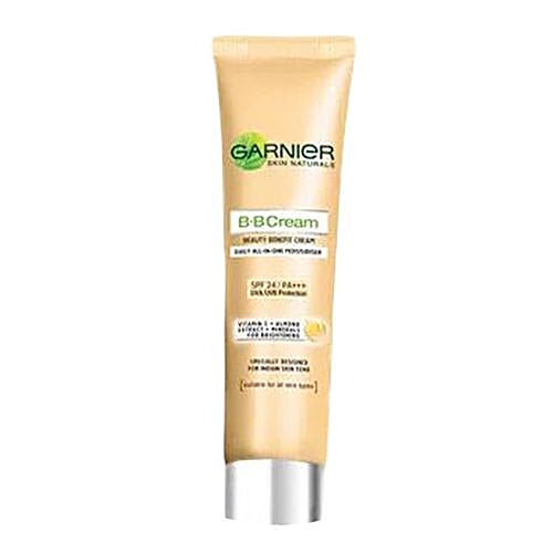 GARNIER Skin Naturals BB Cream - All In One Moisturiser, Smoothens Texture Smooth 9 g