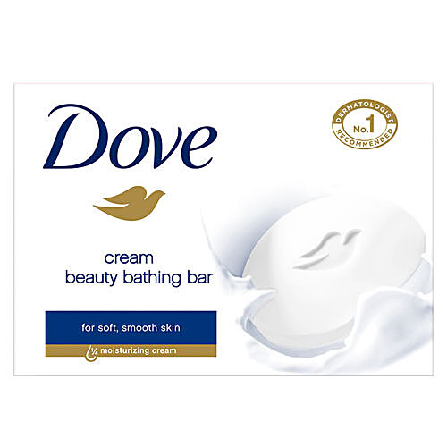 DOVE Cream Beauty Bathing Bar, Has 1/4th Moisturizing Cream 225 g