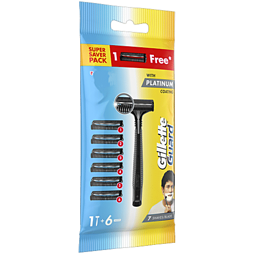 GILLETTE Guard Manual Shaving Razor Blades 1 pc