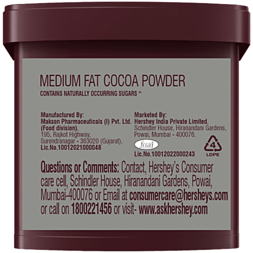HERSHEY'S Cocoa Powder - 100% Natural Unsweetened 70 g
