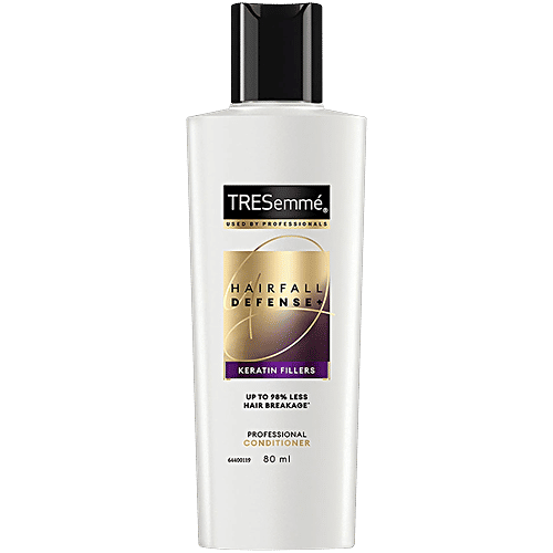 TRESEMME Hair Fall Defense Pro Collection Conditioner - with Keratin Protein, Upto 97% Less Hair Breakage After 1 Wash 80 ml