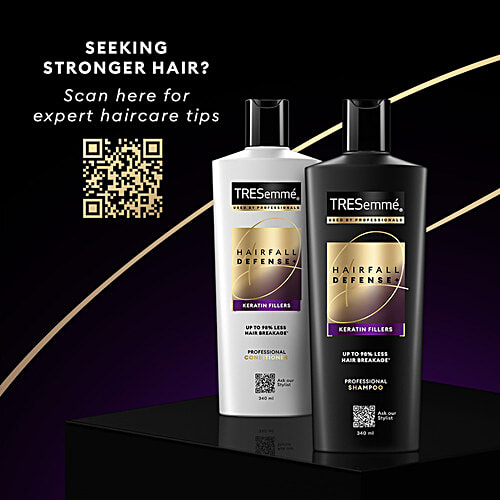 TRESEMME Hair Fall Defense Pro Collection Conditioner - with Keratin Protein, Upto 97% Less Hair Breakage After 1 Wash 80 ml