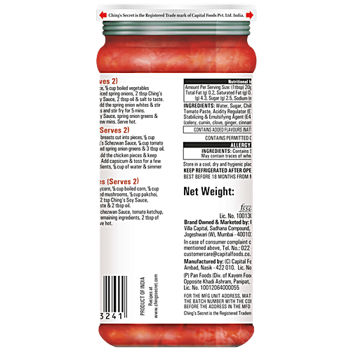 CHING'S SECRET Secret Schezwan Stir Fry Sauce 250 g