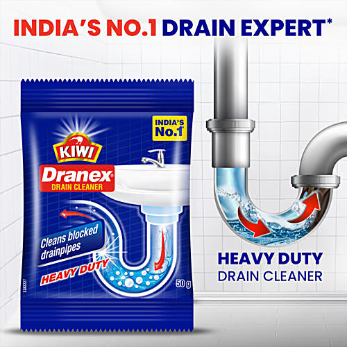 KIWI Dranex Drain Cleaner Powder 375 g