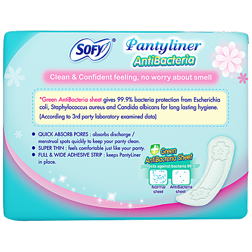 SOFY Anti-Bacteria Pantyliner 36 pcs
