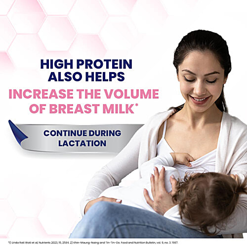 HORLICKS Mother's Plus Nutrition Drink - Vanilla Flavour, For Pregnancy & Lactation 400 g