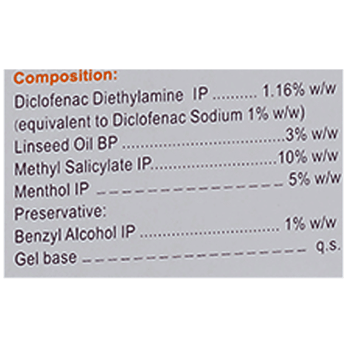 VOLINI Pain Relief Gel - Quick & Long Lasting 75 g