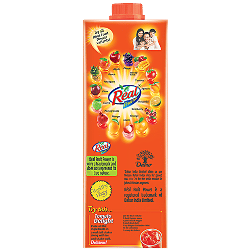 REAL Fruit Power Juice - Tomato 1 L