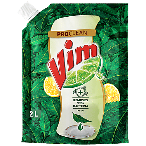 VIM ProClean Dishwash Liquid Gel With Neem 2 L