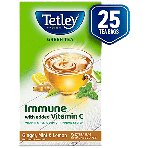 TETLEY Ginger Mint & Lemon Green Tea 50 g