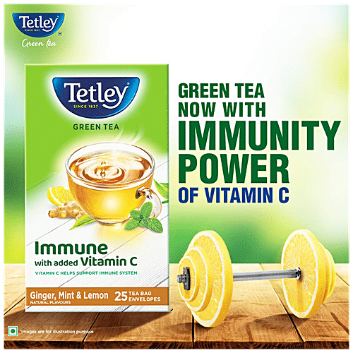 TETLEY Ginger Mint & Lemon Green Tea 50 g