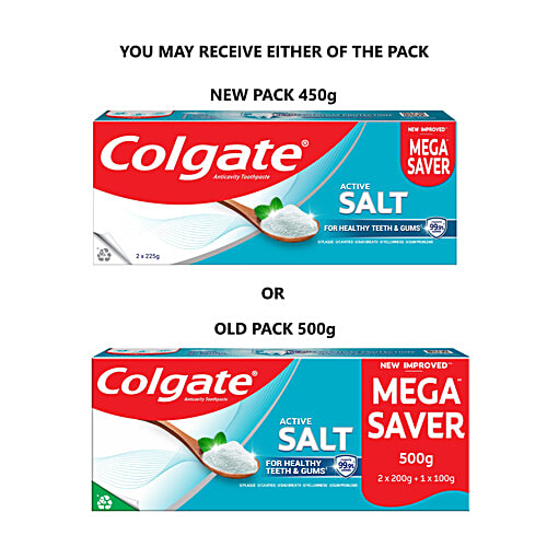 COLGATE Active Salt Toothpaste 450 g
