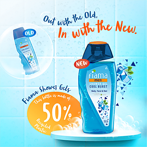 FIAMA Men Cool Burst Shower Gel 250 ml