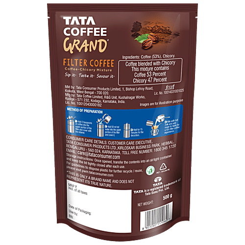 TATA COFFEE Grand Filter Coffee 500 g