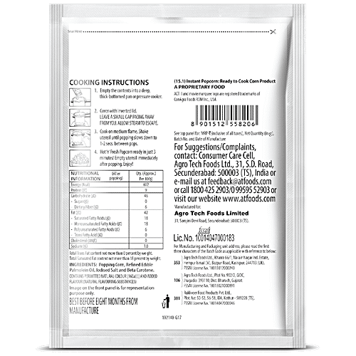 ACT II Instant Popcorn - Butter Delite Flavour, Snacks 70 g