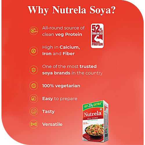 NUTRELA Soya Chunks 200 g