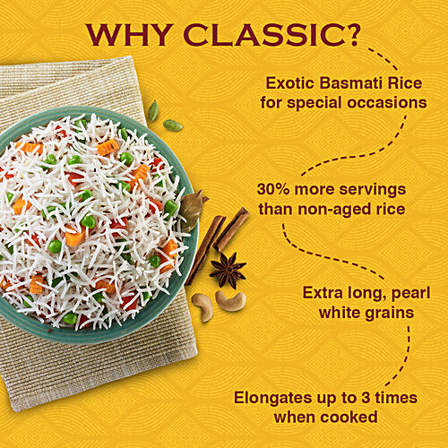 INDIA GATE Basmati Rice/Basmati Akki - Classic 5 kg