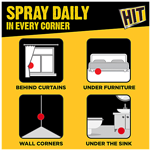 HIT Mosquito & Fly Killer Spray 625 ml