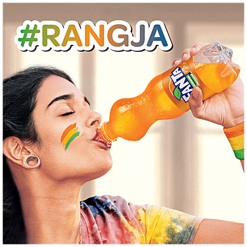 FANTA Soft Drink - Orange Flavoured, Refreshing 750 ml
