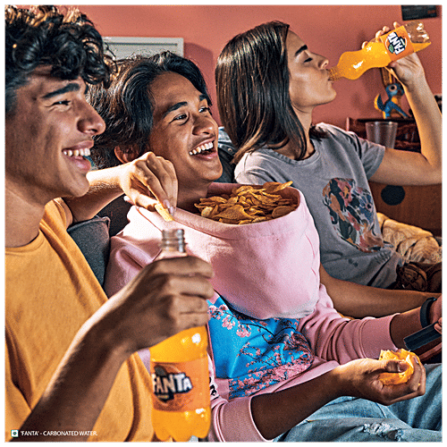 FANTA Soft Drink - Orange Flavoured, Refreshing 750 ml