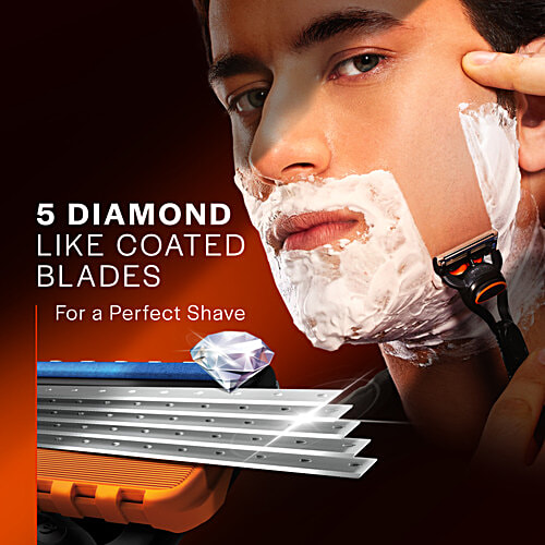 GILLETTE Fusion 5 Razor Cartridges - For Men 2 pcs