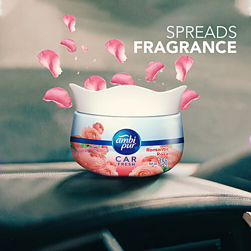 AMBIPUR Car Freshener Gel - Rose 75 g