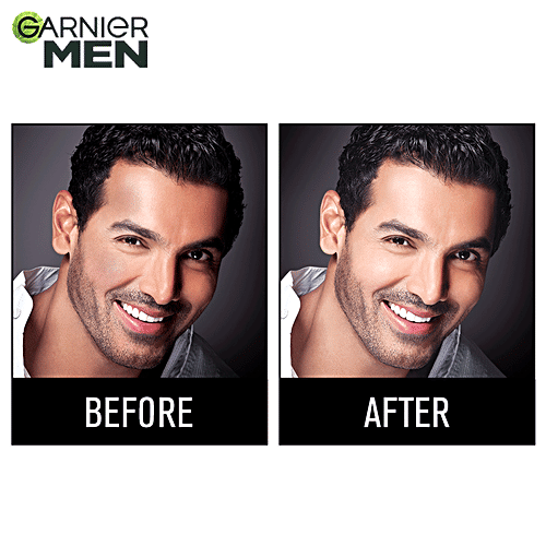 GARNIER MEN Turbo Bright Face Wash - Removes Impurities 50 g