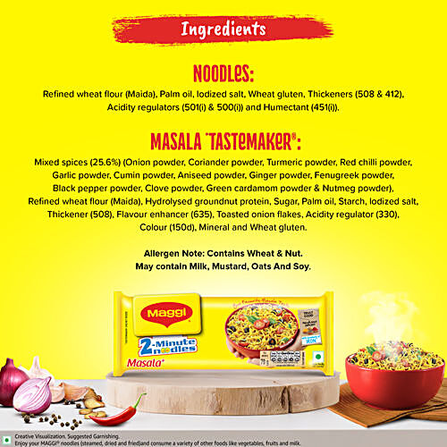 MAGGI  2-Minute Instant Noodles - Masala 280 g