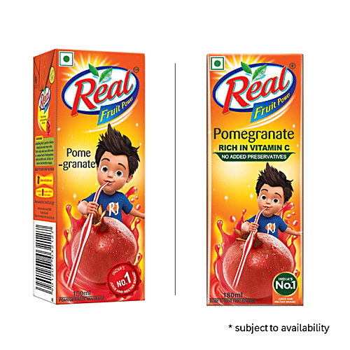 REAL Pomegranate Fruit Power Juice 180 ml
