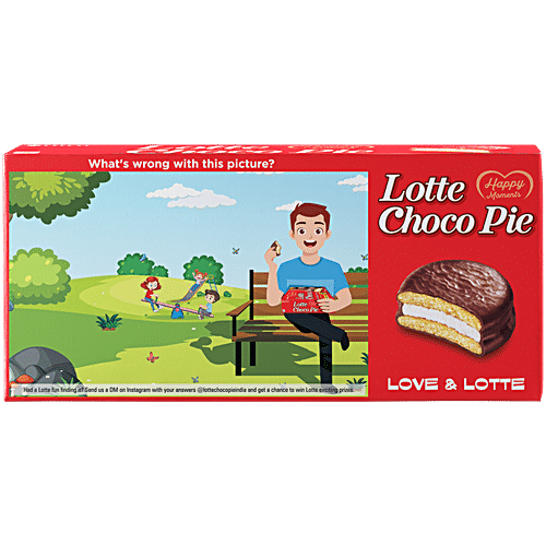LOTTE Choco Pie - Original, With Rich Marshmallow 28 g