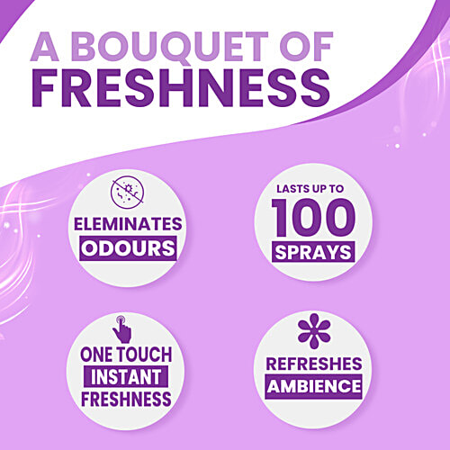 GLADE Touch & Fresh Aerosol Air Freshener - Wild Lavender 12 ml