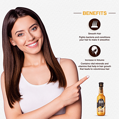 PARK AVENUE Beer Shampoo - Shiny & Bouncy 180 ml