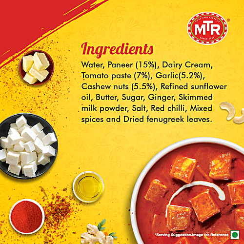 MTR Ready To Eat - Paneer Makhani 300 g