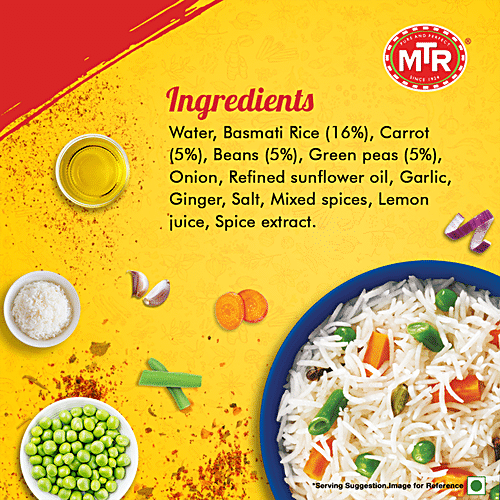 MTR Ready To Eat - Vegetable Pulao 250 g