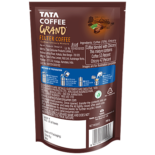 TATA COFFEE Grand Filter Coffee 200 g